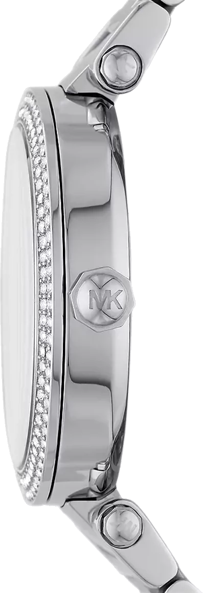 Michael Kors Parker Quartz Silver Dial Silver Steel Strap Watch For Women - MK6658