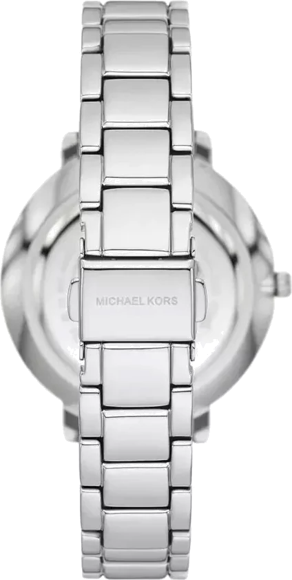 Michael Kors Pyper Analog Gray Dial Silver Steel Strap Watch For Women - MK4672
