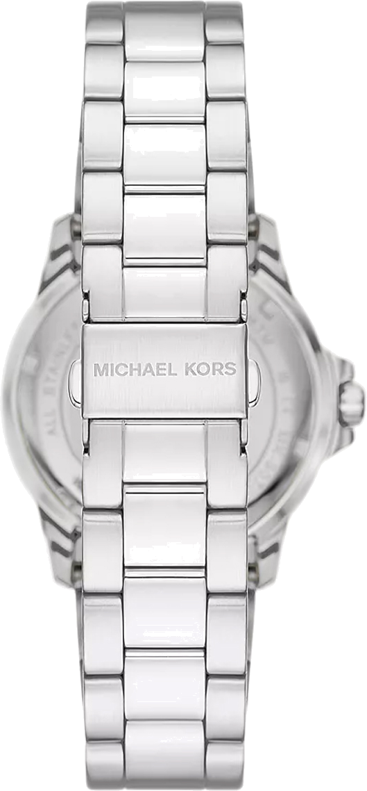Michael Kors Everest Three-Hand Blue Dial Silver Steel Strap Watch For Men - MK9079