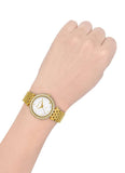 Michael Kors Darci White Dial Gold Steel Strap Watch for Women - MK3727