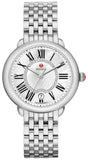 Michele Serein Mother of Pearl Dial Silver Steel Strap Watch for Women - MWW21B000009