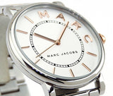 Marc Jacobs Roxy Silver Dial Two Tone Steel Strap Watch for Women - MJ3551