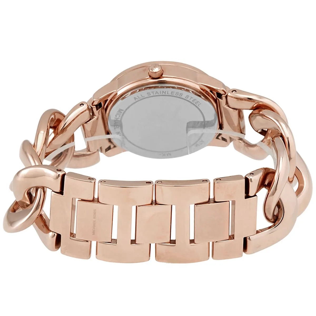 Michael Kors Nini Quartz Crystals Rose Gold Dial Rose Go Watch For Women - MK3236