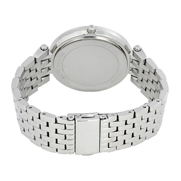 Michael Kors Darci Mother of Pearl Blue  Dial Silver Steel Strap Watch for Women - MK3515