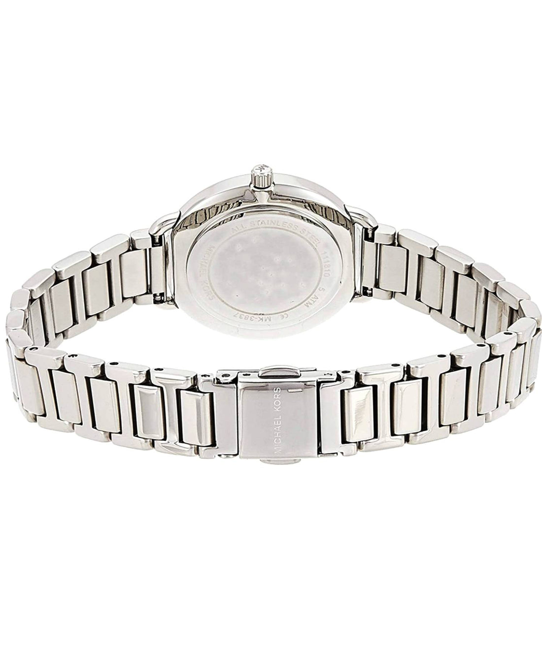 Michael Kors Portia Quartz Silver Dial Silver Steel Strap Watch For Women - MK3837