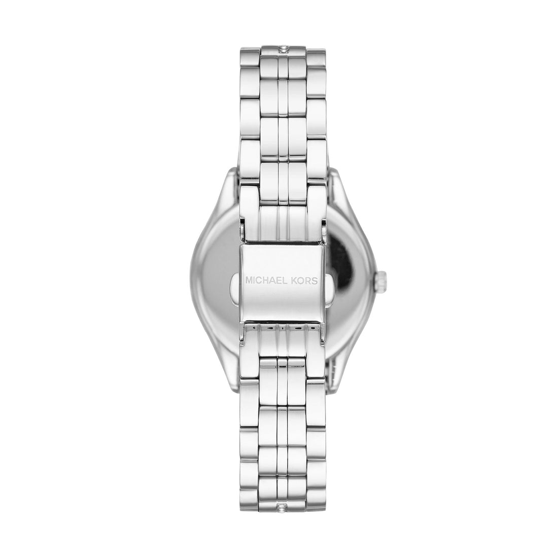 Michael Kors Lauryn Mother of Pearl Dial Silver Steel Strap Watch for Women - MK3900