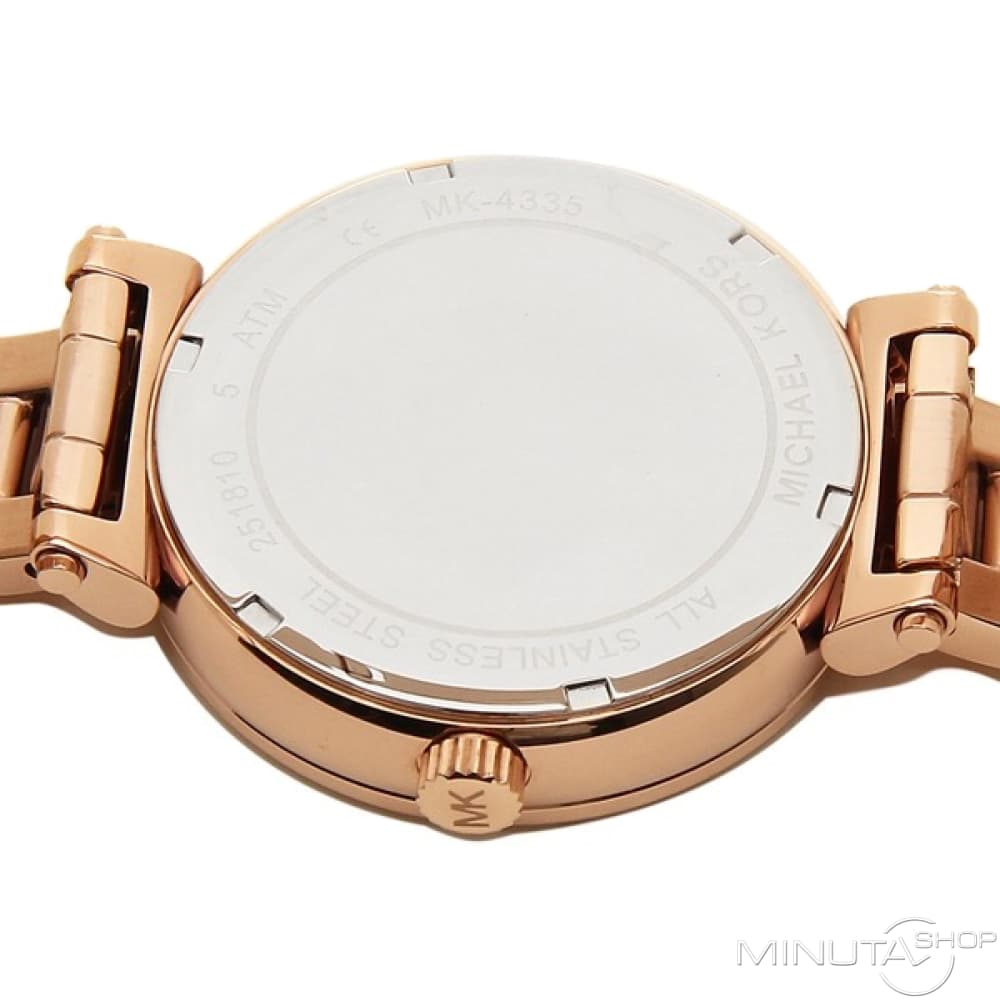 Michael Kors Sofie Quartz Rose Gold Dial Rose Gold Steel Strap Watch For Women - MK4335