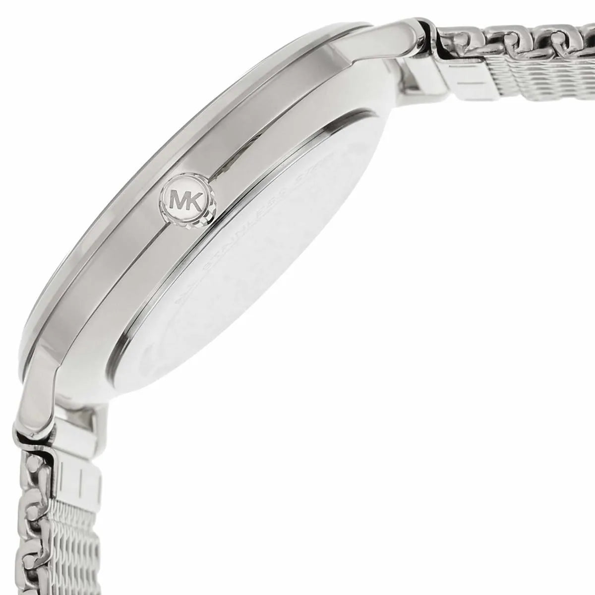 Michael Kors Pyper Quartz White Dial Silver Mesh Strap Watch for Women - MK4338