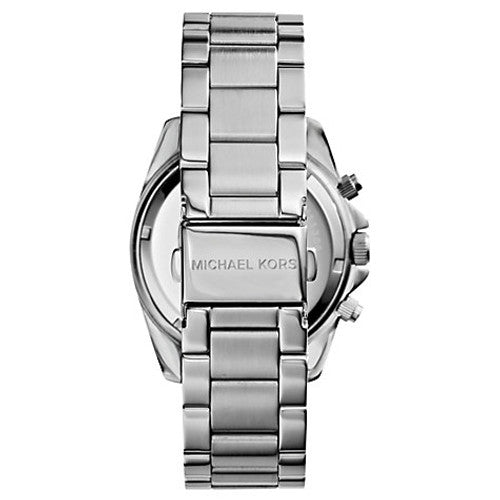 Michael Kors Blair Silver Dial Silver Steel Strap Watch for Women - MK5165