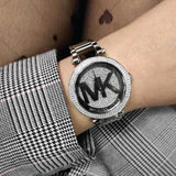 Michael Kors Parker Silver Dial Silver Steel Strap Watch for Women - MK5925