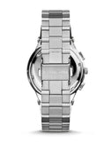 Michael Kors Wyatt White Dial Silver Steel Strap Watch For Women - MK5932