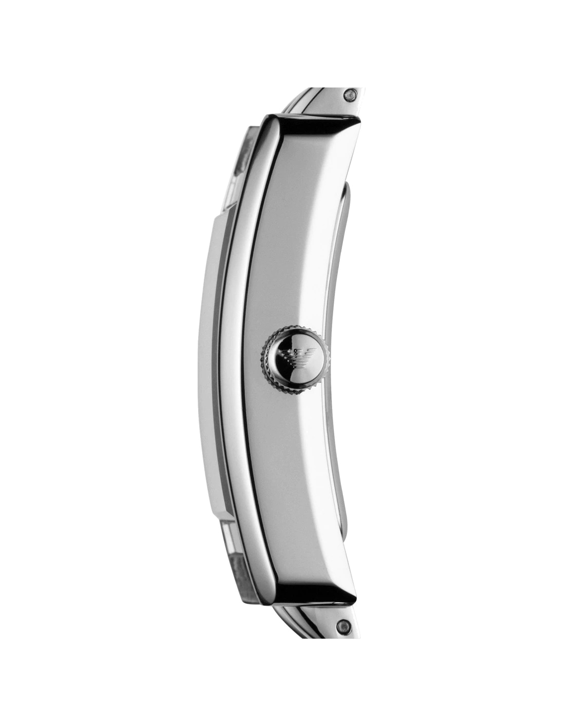 Emporio Armani White Dial Silver Stainless Steel Watch For Women - AR0146