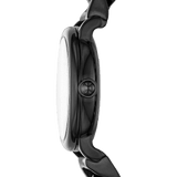 Marc Jacobs Marc Black Dial Black Steel Strap Watch for Women - MBM8673