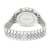 Hugo Boss Aeroliner Chronograph Black Dial Silver Steel Strap Watch For Men - 1512446