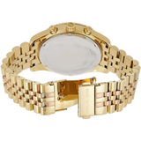 Michael Kors Lexington Gold Dial Gold Steel Strap Watch for Women - MK6473