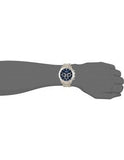 Hugo Boss Ikon Blue Dial Silver Steel Strap Watch for Men - 1512963