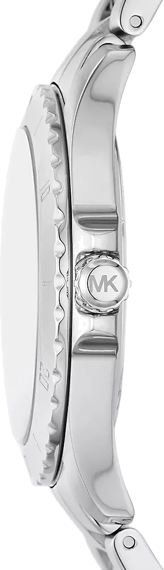 Michael Kors Everest Three-Hand Blue Dial Silver Steel Strap Watch For Men - MK9079