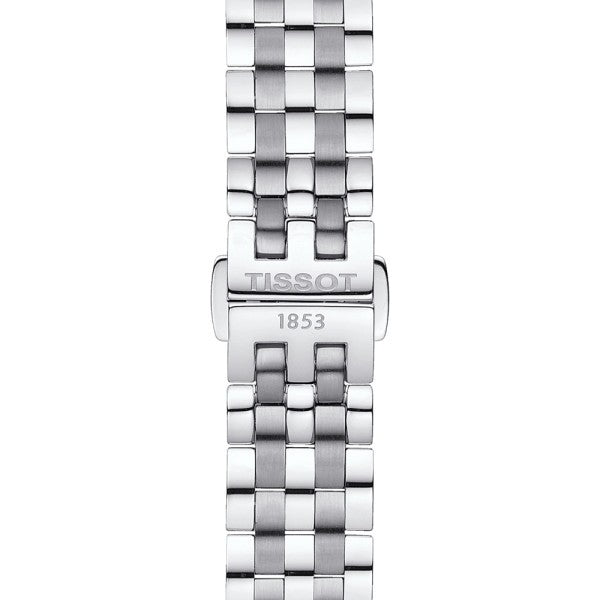 Tissot T Classic Bridgeport Lady Quartz Stainless Steel Watch For Women - T097.010.11.038.00