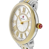 Michele Serein Mother of Pearl Dial Two Tone Steel Strap Watch for Women - MWW21B000015
