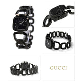 Gucci G Ladies Quartz 125 G Series Black Dial Bracelet Watch For Women - YA125504
