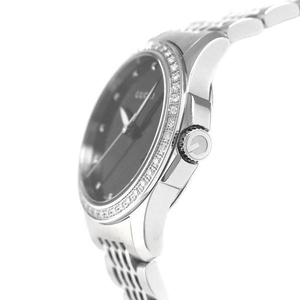 Gucci G Timeless Black Mother of Pearl Diamonds 38mm Watch For Women - YA126509