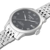 Tissot Le Locle Powermatic 80 Black Dial Silver Steel Strap Watch For Men - T006.407.11.053.00