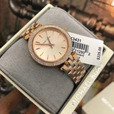 Michael Kors Darci Rose Gold Dial Rose Gold Steel Strap Watch for Women - MK3431