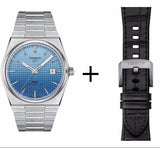 Tissot PRX Powermatic 80 Gradient Blue Dial Silver Steel Strap Watch for Men - T137.407.11.351.01