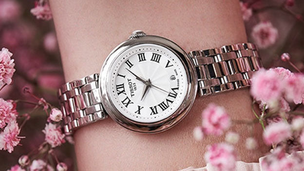 Tissot Bellissima Small Lady Silver Dial Silver Steel Strap Watch For Women - T126.010.11.013.00