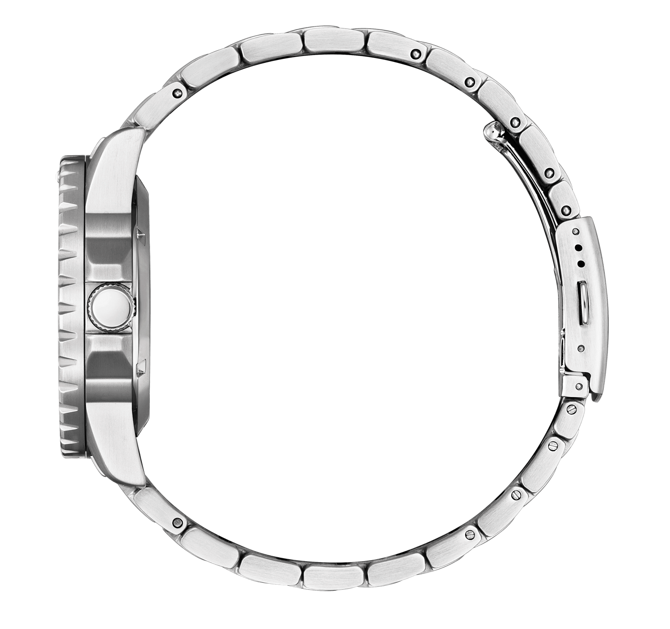 Citizen Promaster Mechanical Blue Dial Silver Steel Strap Watch For Men - NJ0121-89L