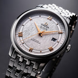 Omega De Ville Prestige Co Axial Silver Dial Silver Steel Strap Watch for Men - 424.10.40.20.02.004