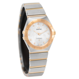 Omega Constellation Manhattan Mother of Pearl Dial Two Tone Steel Strap Watch for Women - 131.20.28.60.55.002
