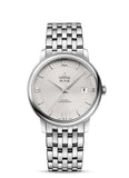 Omega De Ville Prestige Co-Axial Silver Dial Silver Steel Strap Watch for Men - 424.10.40.20.02.003