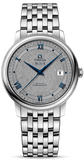 Omega De Ville Prestige Co-Axial Grey Dial Silver Steel Strap Watch for Men - 424.10.40.20.06.002