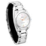 Omega Seamaster Aqua Terra Quartz Diamond Silver Dial Silver Steel Strap Watch for Women - 220.10.28.60.54.001