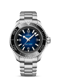 Omega Seamaster Planet Ocean 6000M Co Axial Master Chronometer Blue Dial Silver Steel Strap Watch for Men - 21530462103001