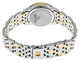 Omega De Ville Prestige Quartz Diamonds Mother of Pearl Dial Two Tone Steel Strap Watch for Women - 424.25.27.60.55.001