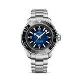 Omega Seamaster Planet Ocean 6000M Co Axial Master Chronometer Blue Dial Silver Steel Strap Watch for Men - 21530462103001