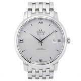 Omega De Ville Prestige Co-Axial Silver Dial Silver Steel Strap Watch for Men - 424.10.40.20.02.003