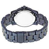 Michael Kors Paxton Quartz Blue Dial Blue Steel Strap Watch For Men - MK8533