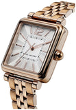 Marc Jacobs Vic Silver Dial Rose Gold Steel Strap Watch for Women - MJ3514