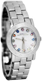 Marc Jacobs Amy White Dial Silver Steel Strap Watch for Women - MBM3217