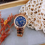 Michael Kors Kacie Three Hand Black Dial Rose Gold Steel Strap Watch for Women - MK6930