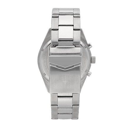 Maserati Competizione Chronograph White Dial Silver Steel Strap Watch For Men - R8853100017