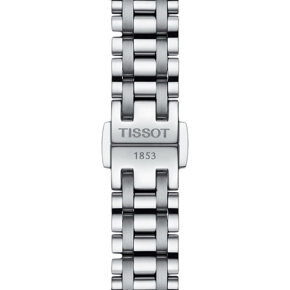 Tissot Bellissima Small Lady Light Blue Dial Silver Steel Strap Watch for Women - T126.010.11.133.00