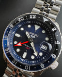 Seiko 5 Sports Special Edition Automatic Grey Dial Silver Steel Strap Watch For Men - SSK019K1