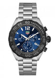 Tag Heuer Formula 1 Chronograph Blue Dial Silver Steel Strap Watch for Men - CAZ101AV.BA0842