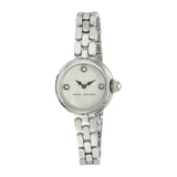 Marc Jacobs Courtney Mother of Pearl White Dial Silver Steel Strap Watch for Women - MJ3459