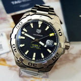 Tag Heuer Aquaracer Black Dial Watch for Men - WAY2010.BA0927