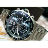 Tag Heuer Formula 1 Chronograph Black Dial Silver Steel Strap Watch for Men - CAZ101H.BA0842